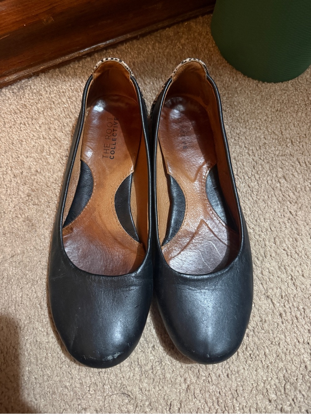 Black Leather Ballet Flats - Everyday Classic